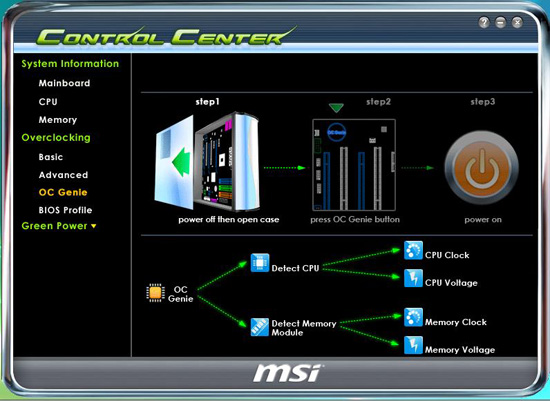 MSI Control Center