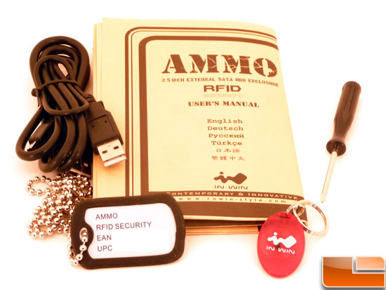 In Win Ammo HDD RFID Enclosure