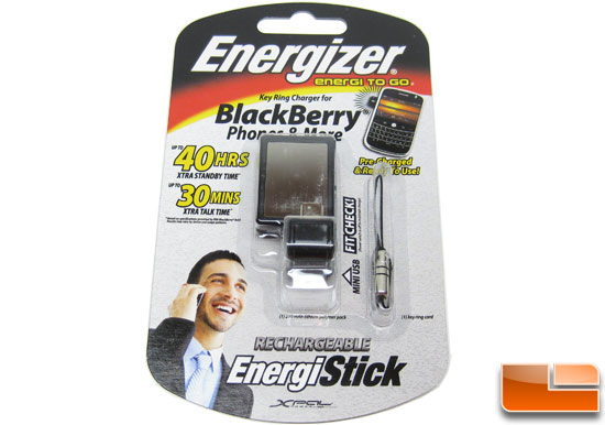 Energizer EnergiStick for BlackBerry Palm HTC Smart Phones