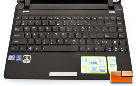 ASUS 1201N Keyboard