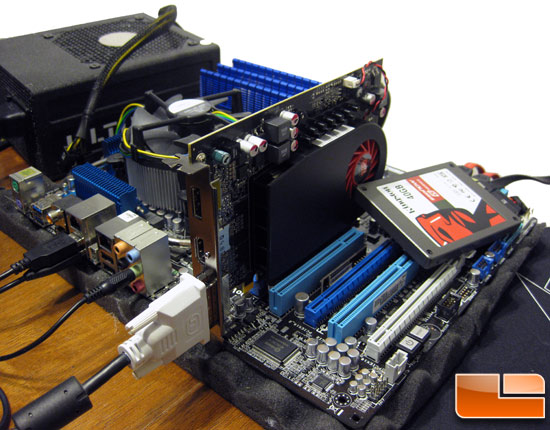 SATA 6GBps Marvell 91xx SSD Test System