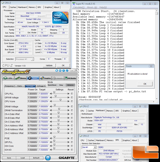 Gigabyte X58A-UD7 Overclock SuperPi 32M