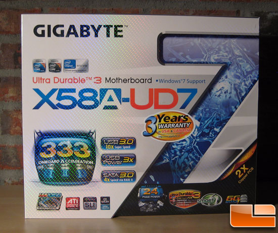 Gigabyte X58A-UD7 Box