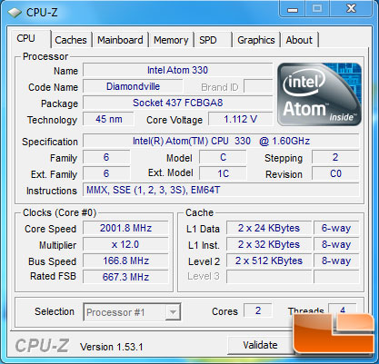 ASRock A330ION BIOS OCTweaker