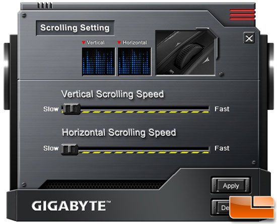GHOST Software Suite- M8000X Scrolling