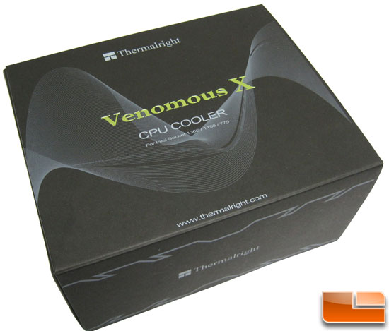 Thermalright Venomous X CPU Cooler Retail box