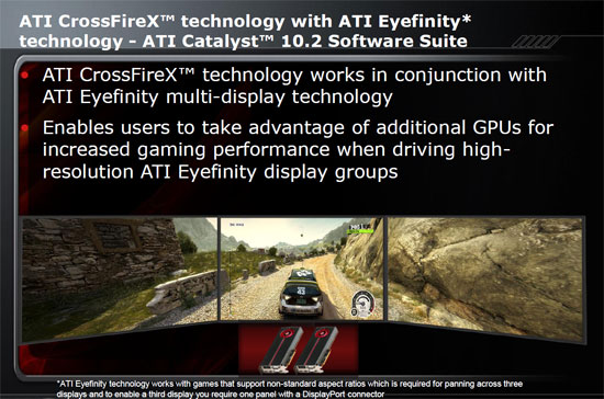 Catalyst Control Center 10.2 CrossfireX EyeFinity Support Catalyst Control Center 10.2 CrossfireX EyeFinity Support