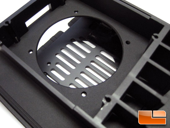 Thermaltake Level 10 hard drive tray fan mount
