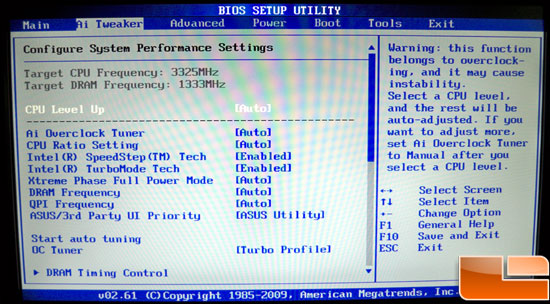 ASUS P7H57D-V EVO Specifications