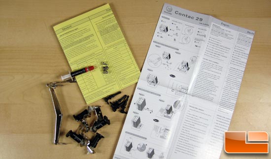 Thermaltake Contac 29 Instructions and Mount