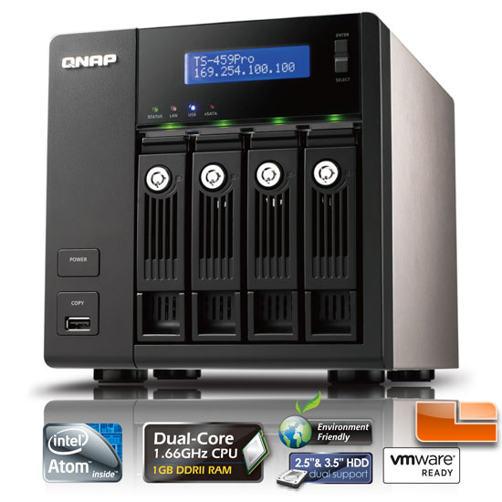 QNAP TS-459 Pro Turbo NAS