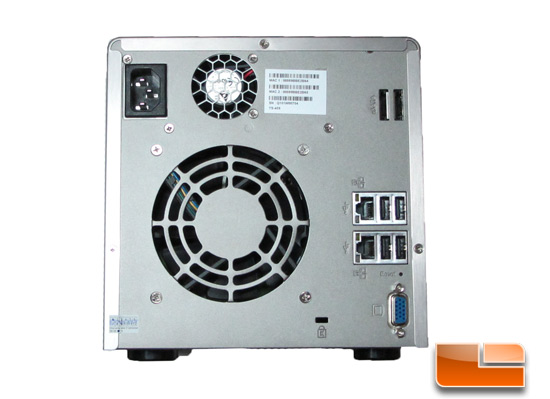 QNAP TS-459 Pro NAS Rear