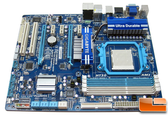 Gigabyte GA-890GPA-UD3H Motherboard Review - AMD 890GX - Legit