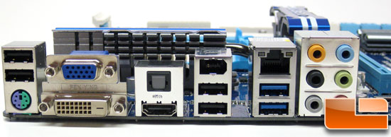Gigabyte 890GPA-UD3H 890GX Motherboard I/O Panel