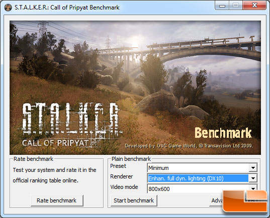 Stalker Call of Pripyat DX11<br /> Performance Benchmark