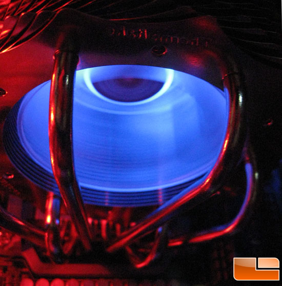 LED Fan End View