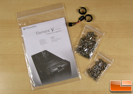 Thermaltake Element V ATX Case Screws