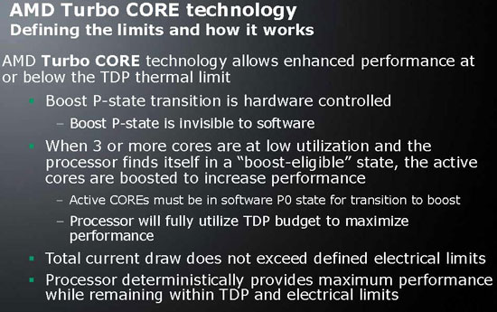 AMD Turbo CORE Technology