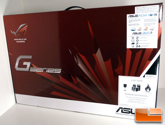 ASUS G73Jh Box