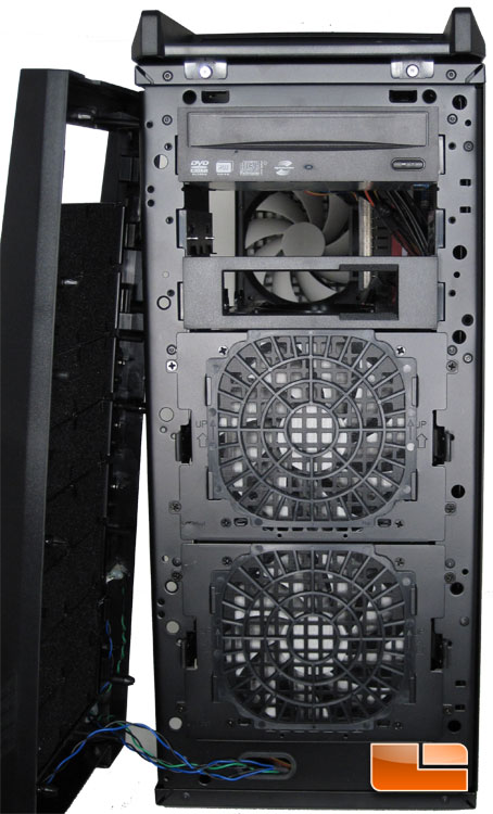 NZXT Tempest EVO hard drive bays