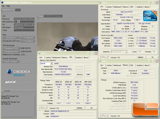 Asus Maximus III Extreme overclocking 5.6GHz Cinebench 10