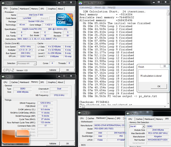 Kingston HyperX KHX2400C9D3T1FK/4GX at 2500MHz