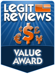 Zalman CPNS10X Performa CPU Cooler Legit Reviews Value Award