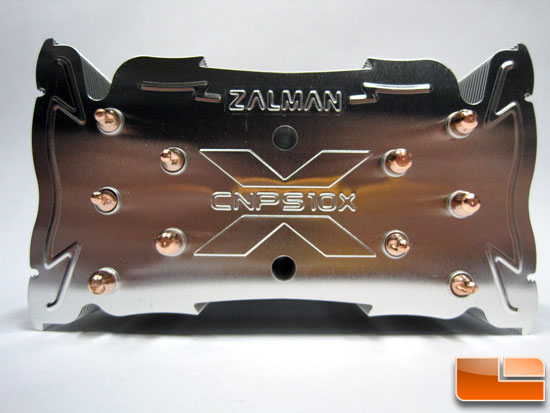 Zalman CPNS10X Performa CPU Cooler fin profile