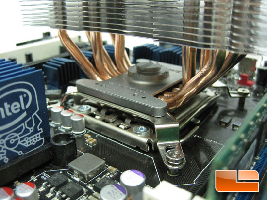 Zalman CPNS10X Performa CPU Cooler installed