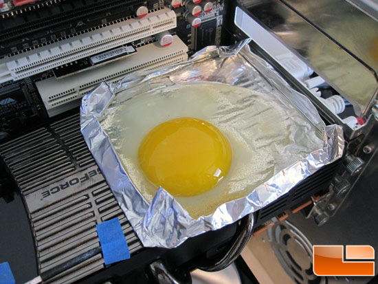 Cooking an Egg on the GeForce GTX 480