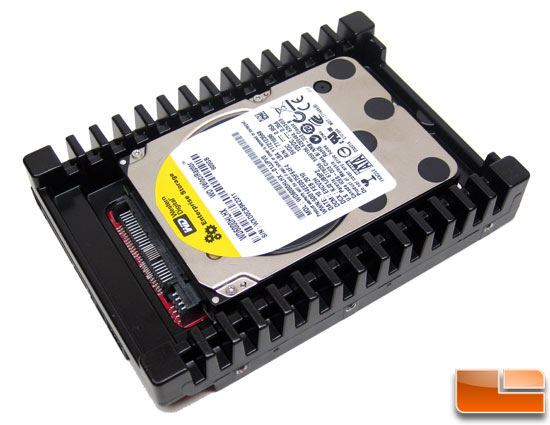 WD VelociRaptor 600GB WD6000HLHX Hard Drive Back