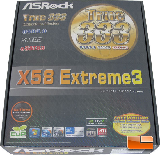 ASRock X58 Extreme3 Packaging