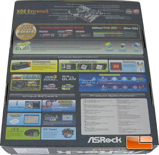 ASRock X58 Extreme3 Packaging