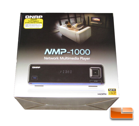 QNAP NMP-1000 Network Media Player Box