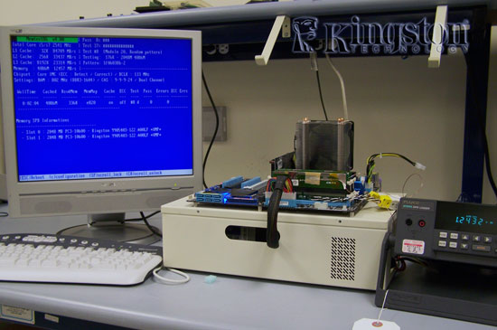 Kingston Lovo Test System