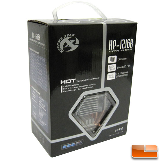 Xtreme Gear HP-1216B CPU Cooler