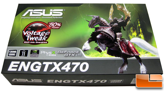 ASUS GeForce ENGTX470 Video Card Retail Box Front