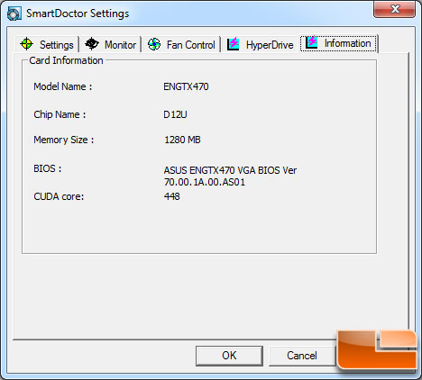 ASUS ENGTX470 Smart Doctor Utility