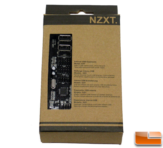 NZXT IU01 USB Expansion 
Retail Box