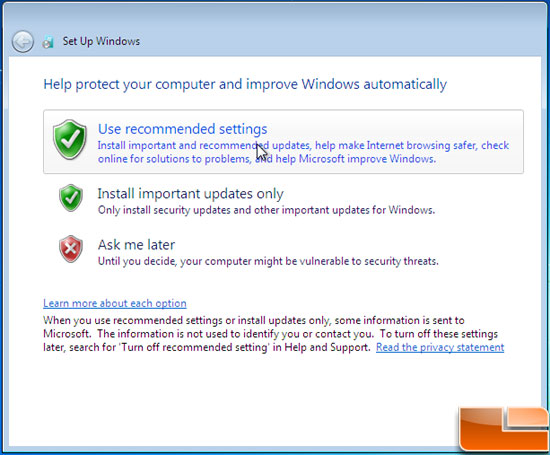 Windows 7 Auto Updates