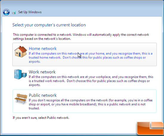 Windows 7 Home Network