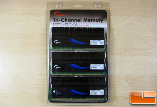 G.Skill DDR3-1600C7 PI Series Packaging