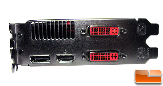XFX Radeon HD 5770 Video Connectors