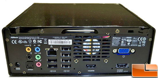 ASRock ION 330HT-BD connections ASRock ION 330HT-BD connections