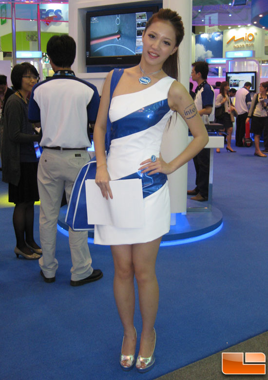 Computex 2010 Booth Babe