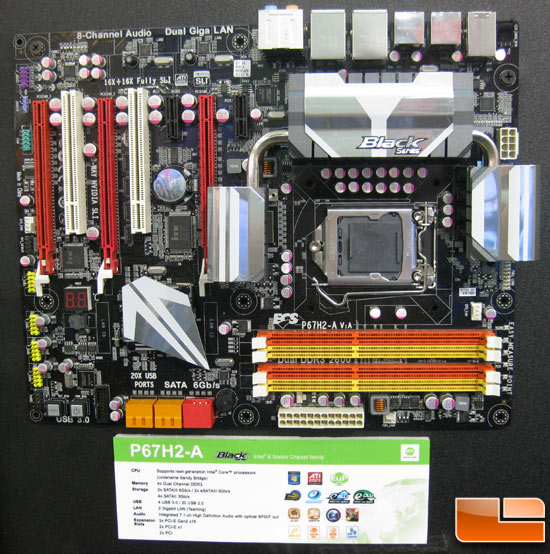 ECS P67H2-A Intel P67 Motherboard