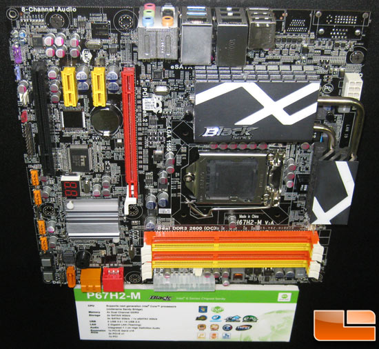 ECS P67H2-M Intel P67 Motherboard