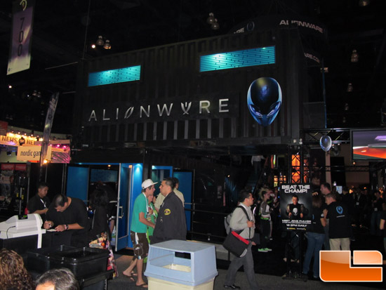 E3 Alienware Booth