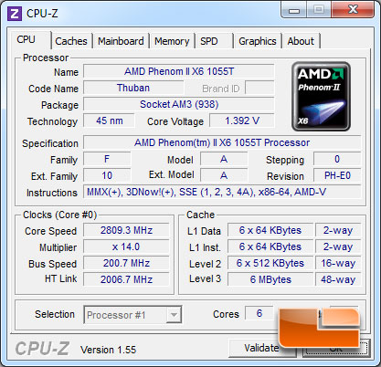 ASUS Crosshair IV Formula CPUz