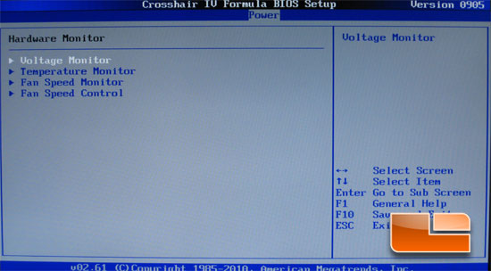 ASUS Crosshair IV Formula BIOS